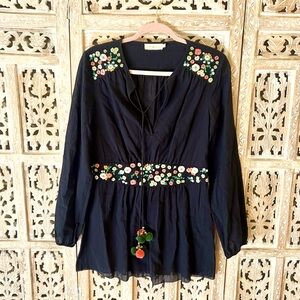 Tory Burch Embroidered Tunic